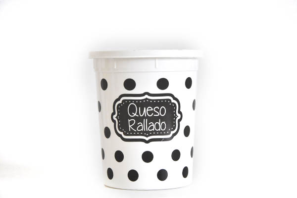 Queso rallado 